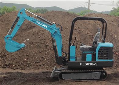 DLS818-9農用微型挖掘機