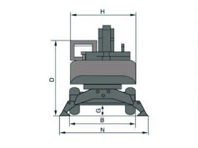 DLS190-9A輪式液壓挖掘機產品外形尺寸2