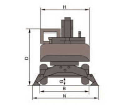 DLS210-9A輪式液壓挖掘機產(chǎn)品外形尺寸2